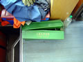 27.04.2008 - Eine schicke grüne Werkzeugkiste war ebenfalls an Board.